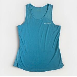 VAUDE Woman’s Light Blue Sveit Tank Top Drirelease Size 38/S